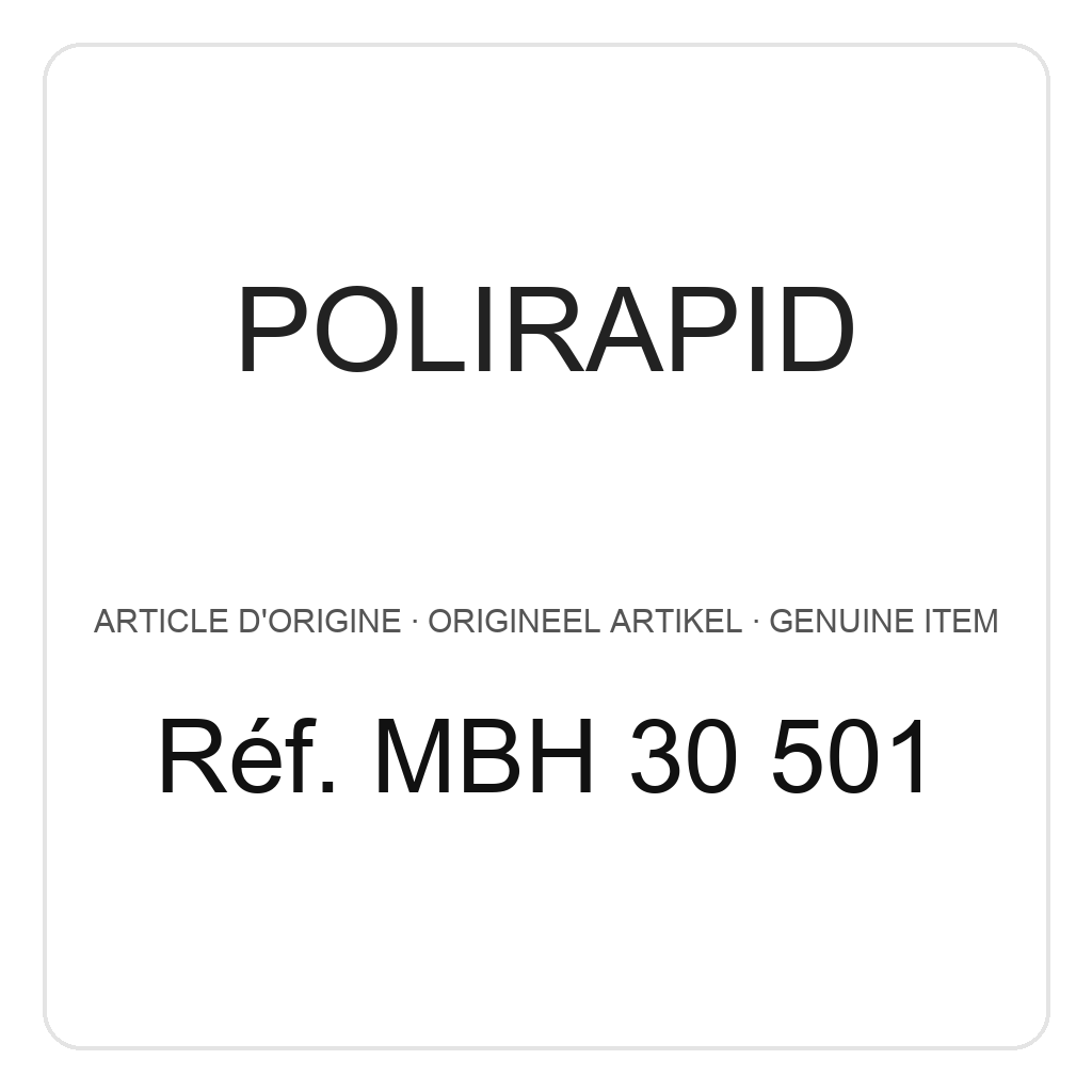 Polirapid Brosses miniatures (HP), fil de coton, Ø 25 mm (PU=12) – réf. MBH 30 501