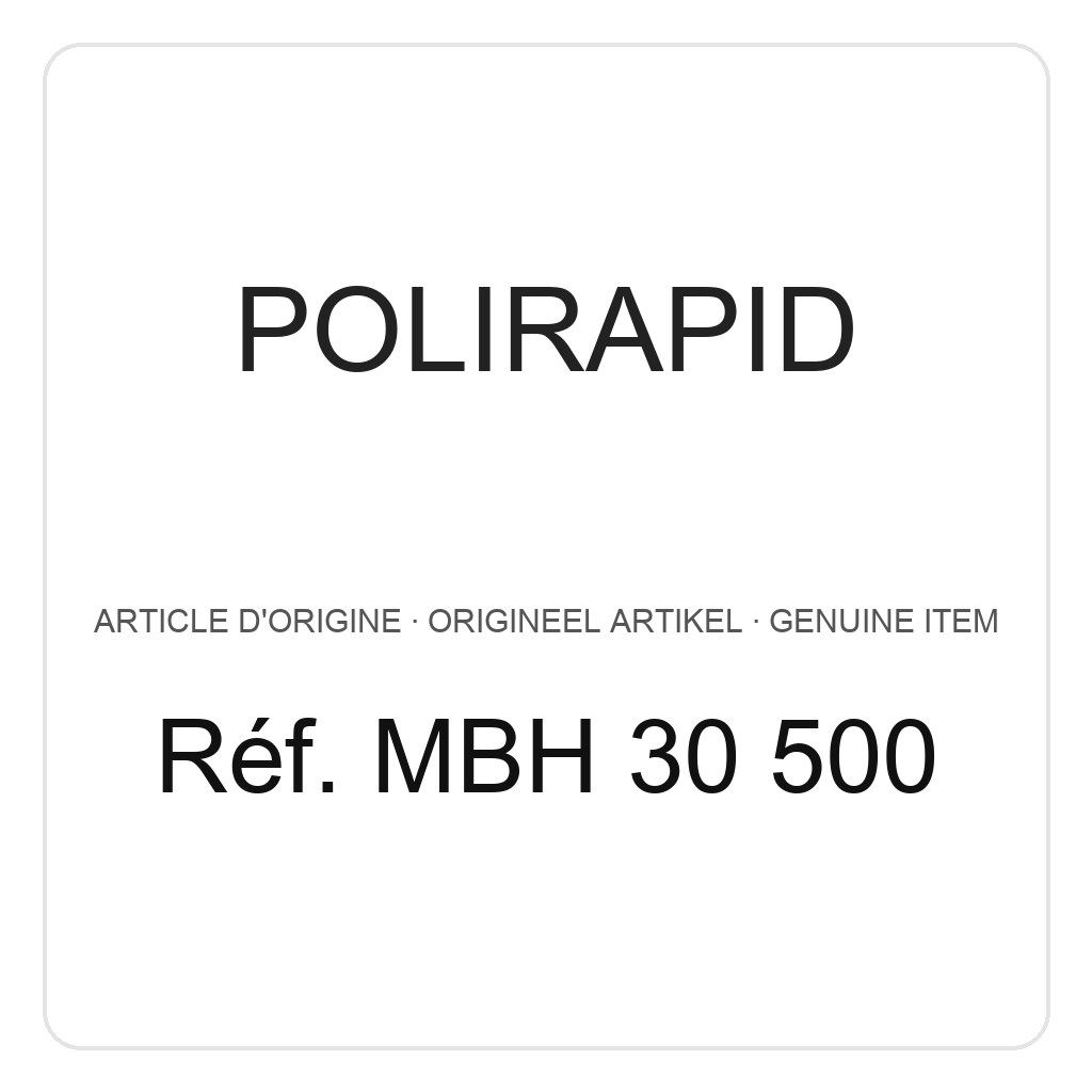 Polirapid Miniature brushes (HP), cotton yarn, Ø 25 mm (PU=6) – ref. MBH 30 500