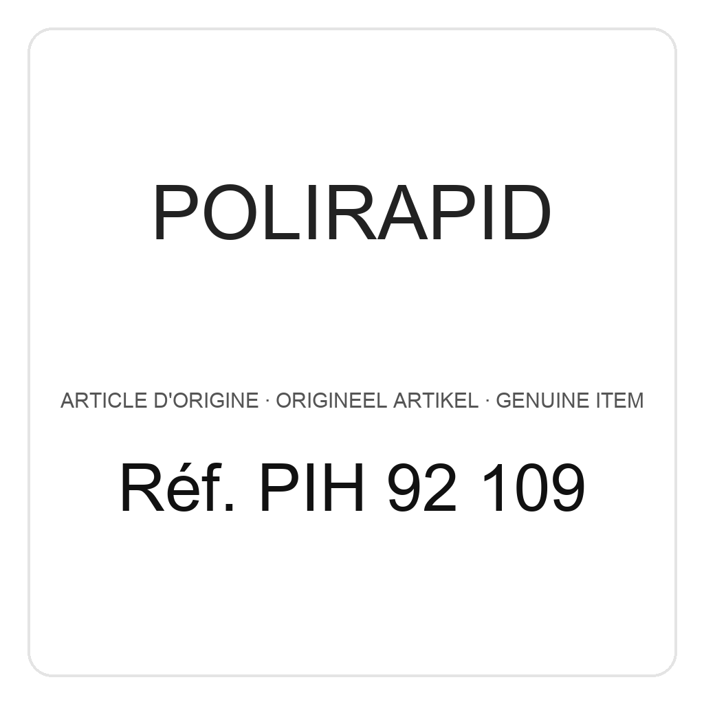 Polirapid Brosse crayon (HP), fil d'acier (PU=100) – réf. PIH 92 109