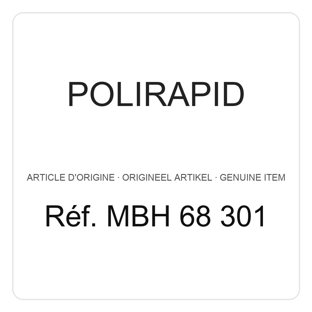 Polirapid Brosses miniatures (HP), fil d'acier 0,08 mm, Ø 21 mm (PU=12) – réf. MBH 68 301