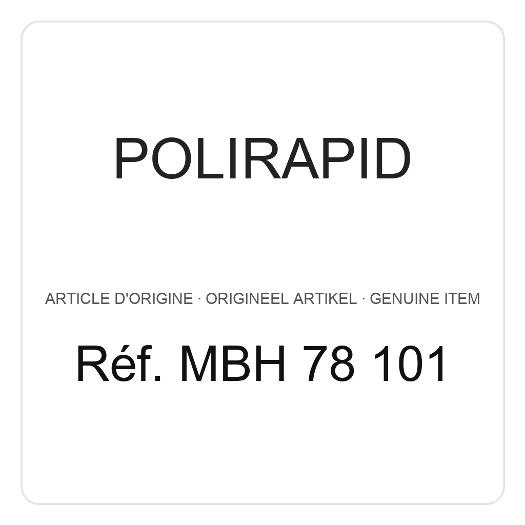 Polirapid Miniatuurborstels (HP), staaldraad met hoog koolstofgehalte, verzinkt, Ø 17 mm (PU=12) – ref. MBH 78 101