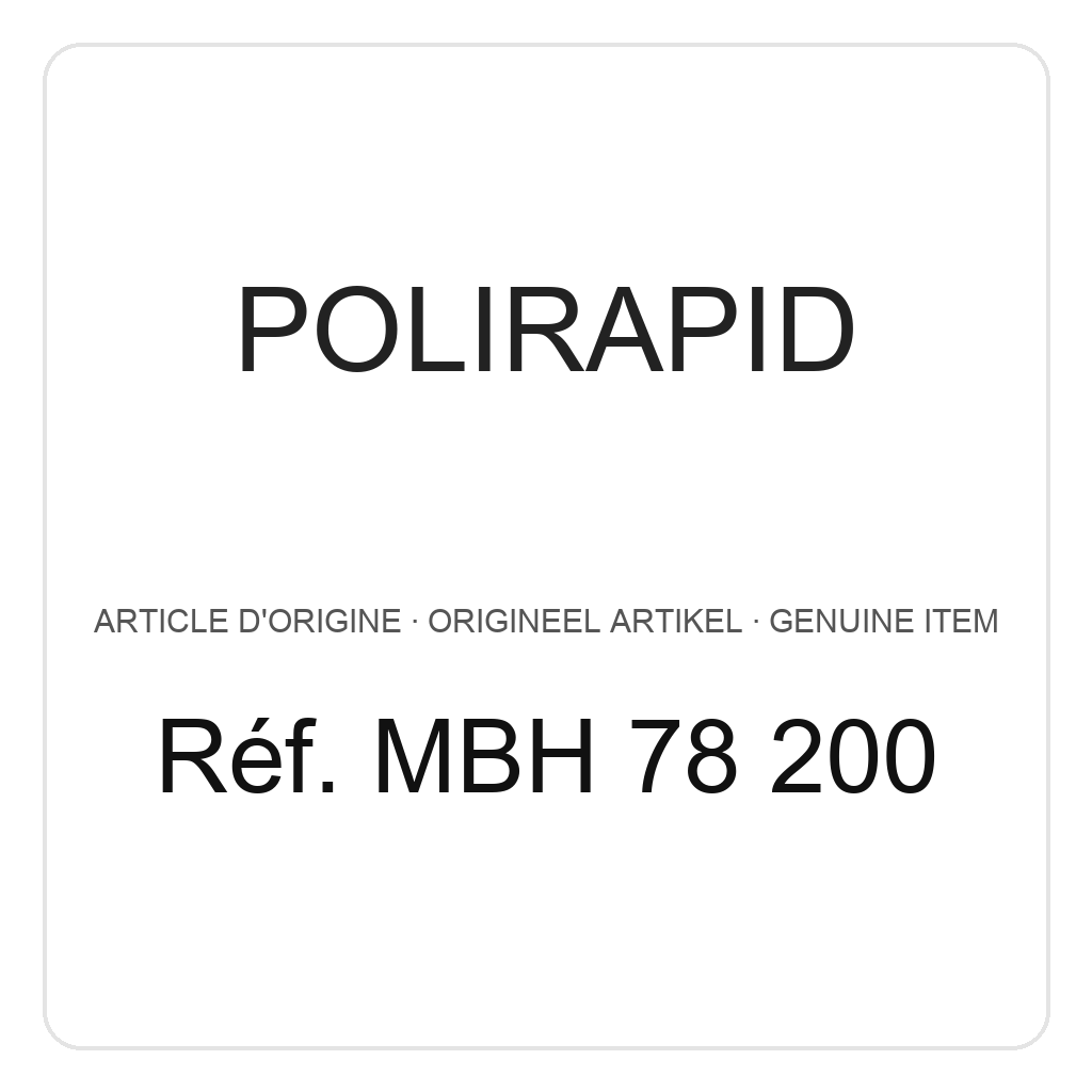 Polirapid Miniatuurborstels (HP), staaldraad met hoog koolstofgehalte, verzinkt, Ø 19 mm (PU=6) – ref. MBH 78 200