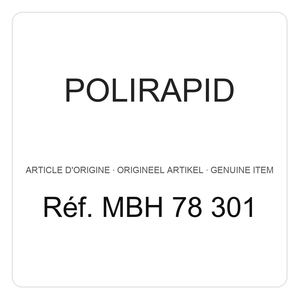 Polirapid Miniatuurborstels (HP), staaldraad met hoog koolstofgehalte, verzinkt, Ø 21 mm (PU=12) – ref. MBH 78 301