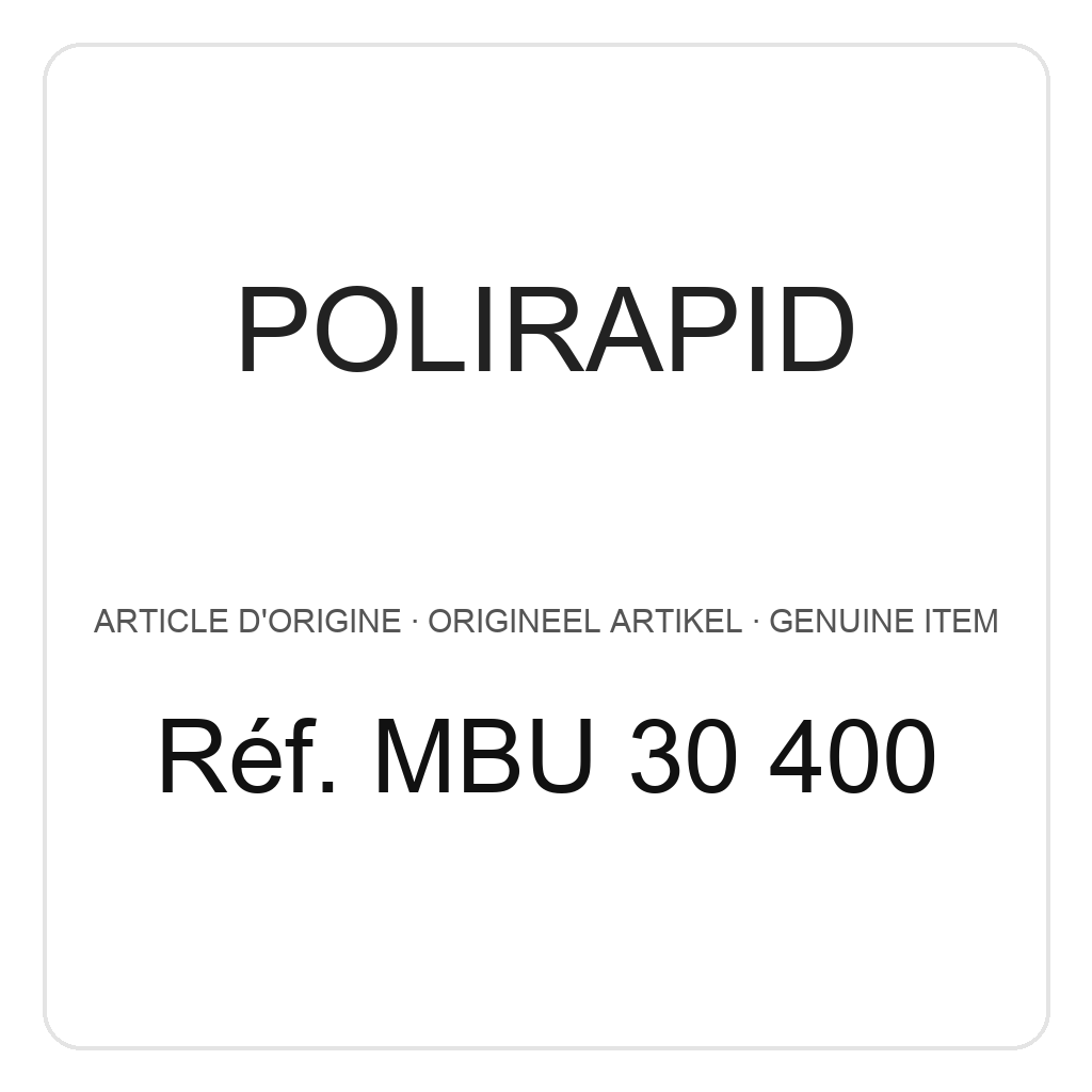 Polirapid Miniature brushes unmounted, cotton yarn, Ø 23 mm (PU=6) – ref. MBU 30 400