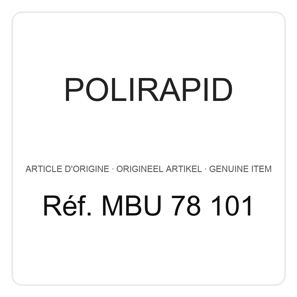 Polirapid Brosses miniatures non montées, fil d'acier à haute teneur en carbone, galvanisé 0,08 mm, Ø 17 mm (PU=12) – réf. MBU 78 101