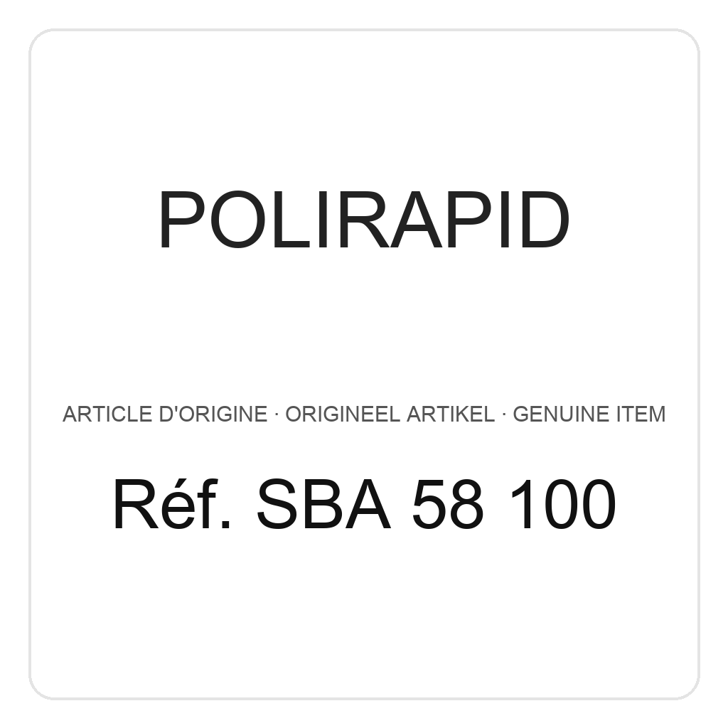 Polirapid Brosses étroites, fil de laiton 0,08 mm, centre en aluminium, Ø 50 mm (PU=1) – réf. SBA 58 100