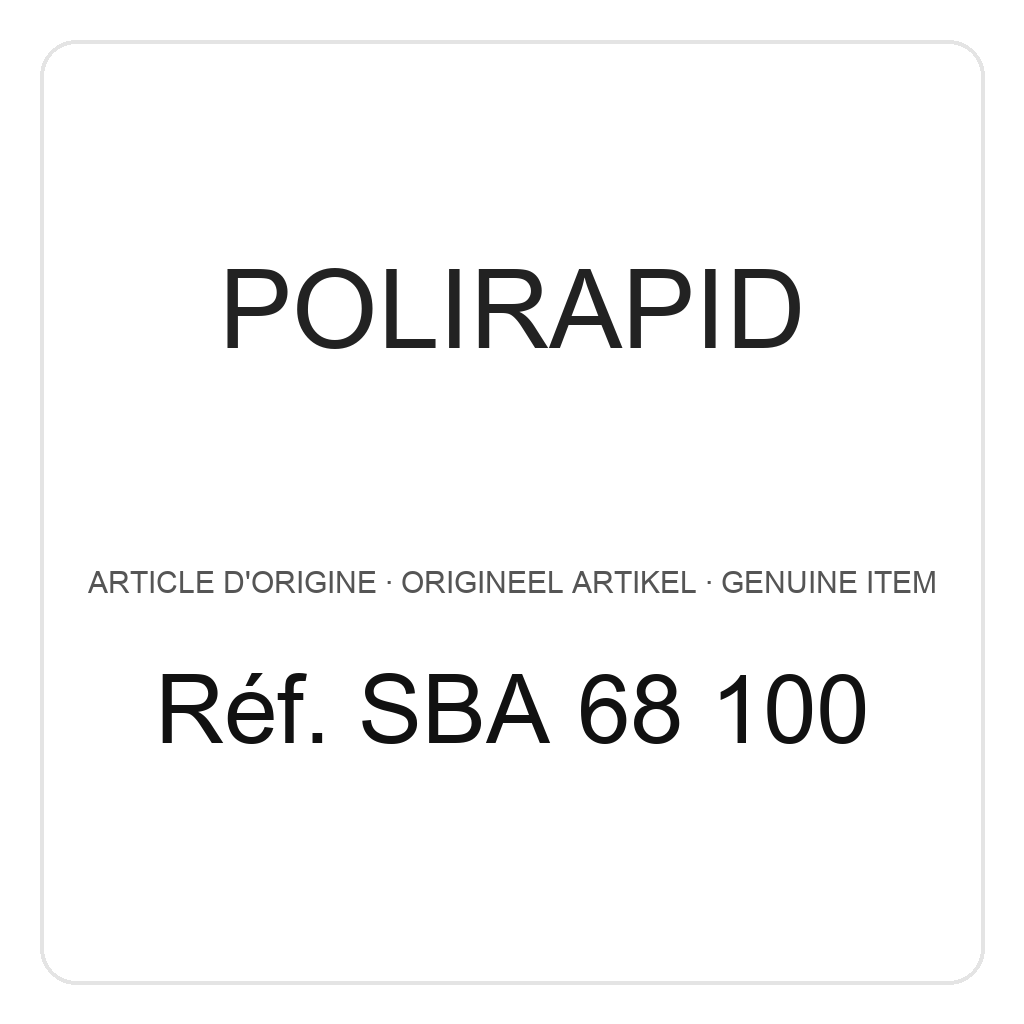 Polirapid Brosses étroites, fil d'acier 0,08 mm, centre en aluminium, Ø 50 mm (PU=1) – réf. SBA 68 100