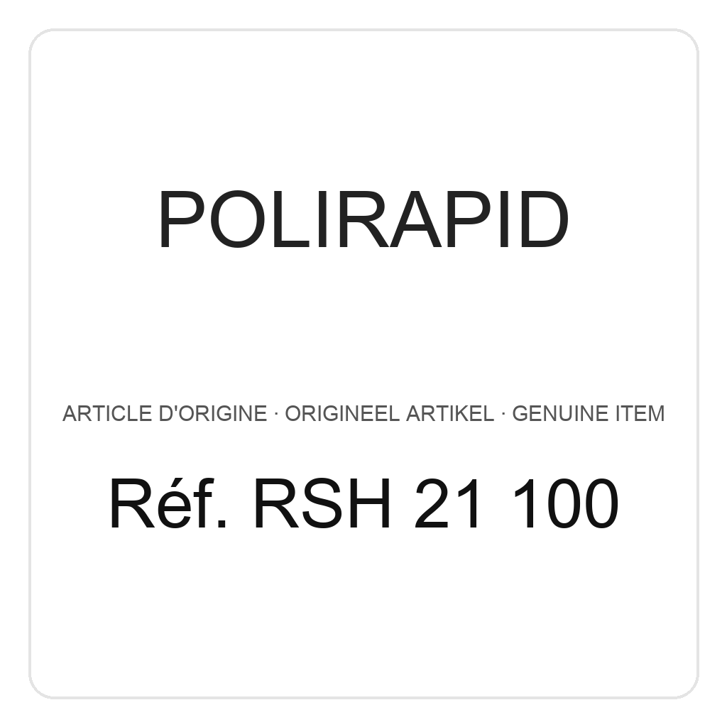 Polirapid Suprema Rundbürste spitz, Holzkern, 2-reihig Ø 25/50 mm (VE=6) – Ref. RSH 21 100