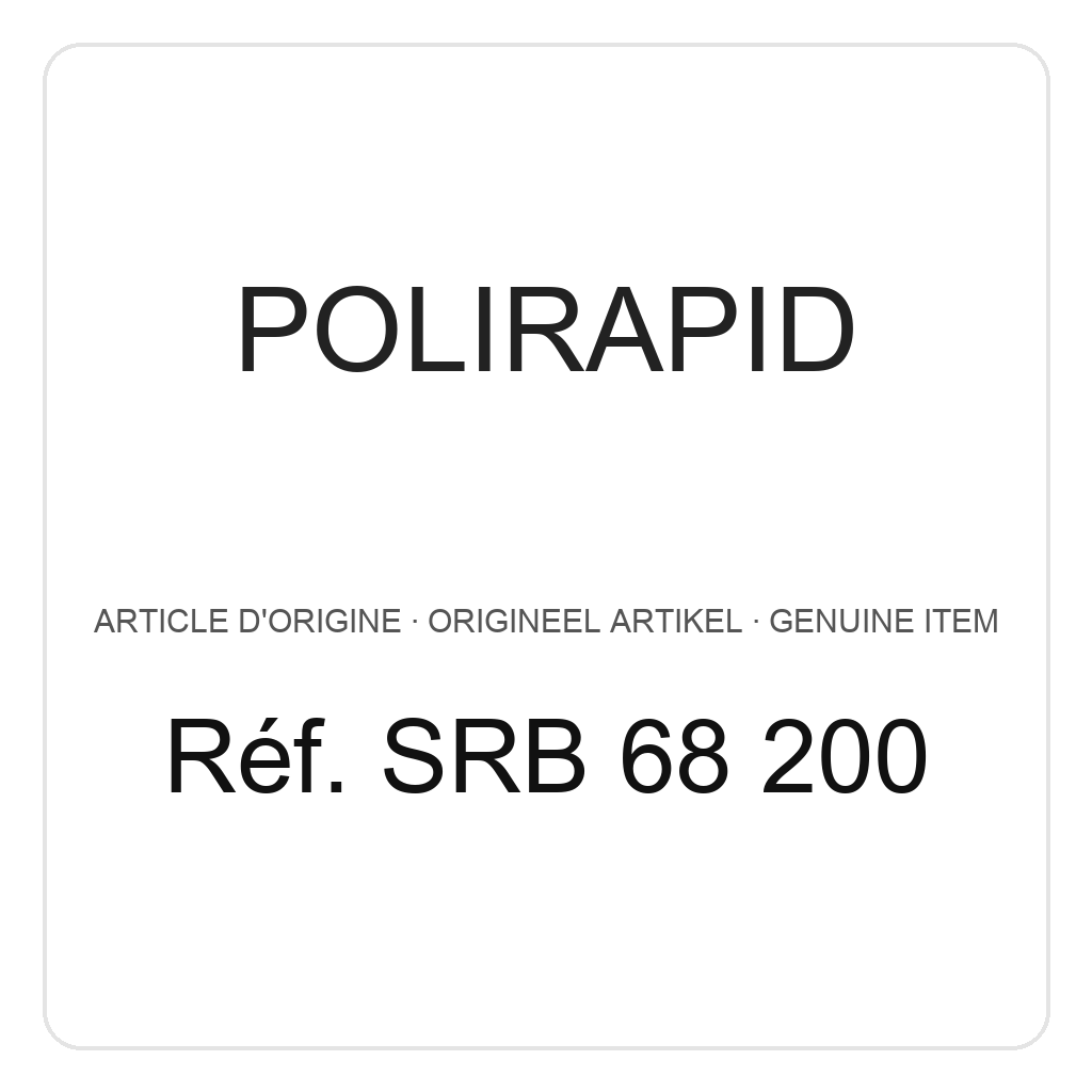 Polirapid Cirkelborstels, staaldraad 0,08 mm kunststof centrum, Ø 90 mm (PU=1) – ref. SRB 68 200