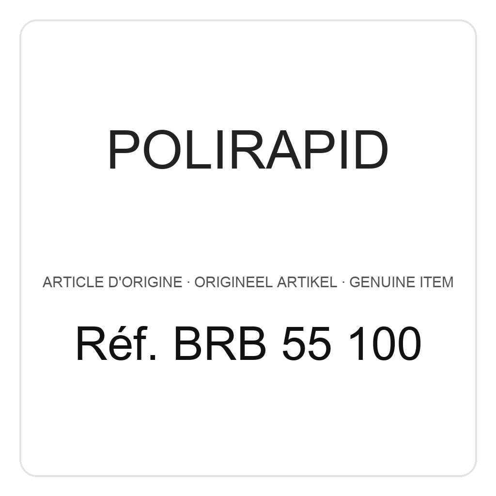 Polirapid Borstel voor het reinigen van boren, messingdraad (PU=1) – ref. BRB 55 100