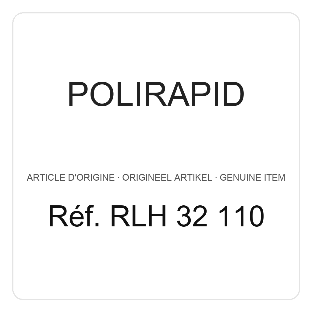 Polirapid Labor Rundbürste breit, Holzkern, 3-reihig Ø 28/55 mm (VE=6) – Ref. RLH 32 110