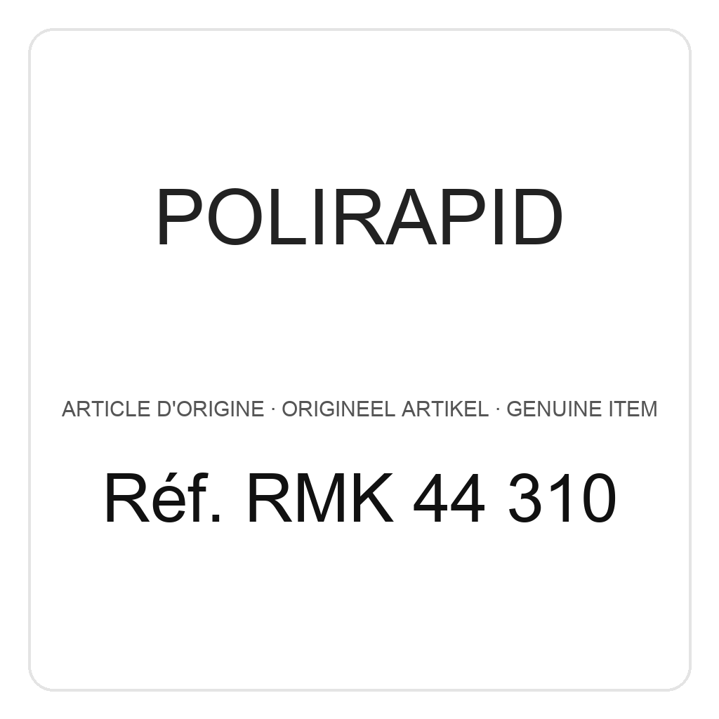 Polirapid Rosshaar (soft) Rundbürste breit, Kunststoffkern, 4-reihig Ø 40/80 mm (VE=1) – Ref. RMK 44 310