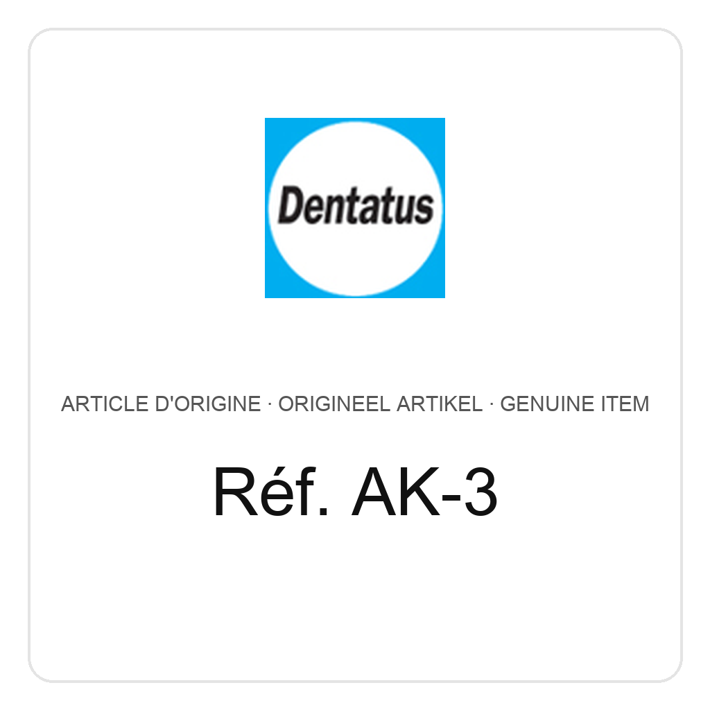 Dentatus kit d'instrumentation chirurgicale et prothétique ATLAS - système de forets 2 – réf. AK-3