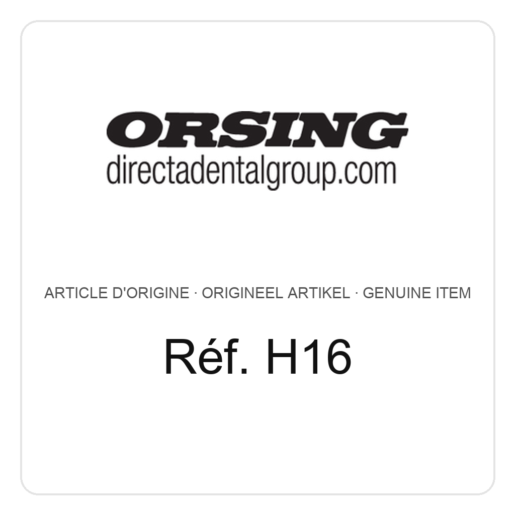 Orsing Adapter 11-16mm in autoclaveerbaar PP, voor afzuigbuizen van 11mm – ref. H16