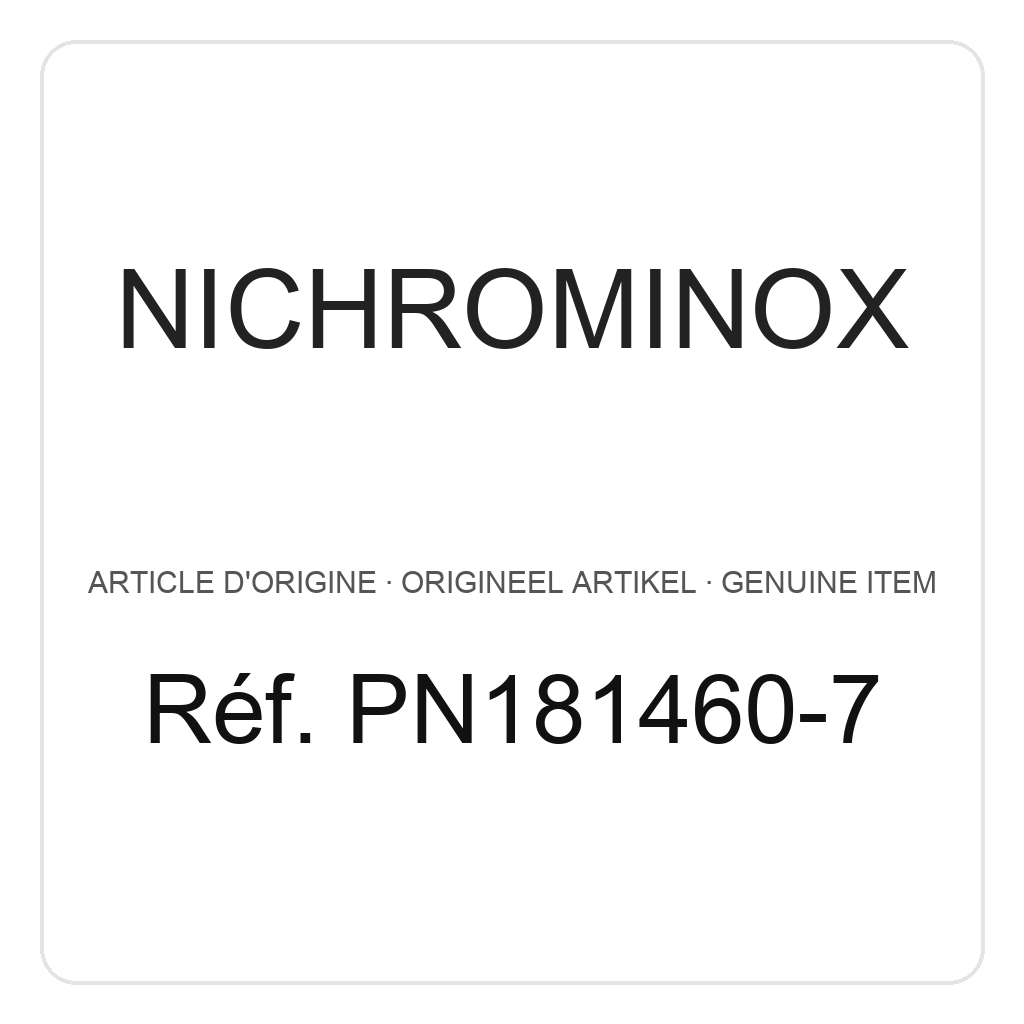 Nichrominox Plateau non Perforé Aluminium - 18 x 14 – réf. PN181460-7