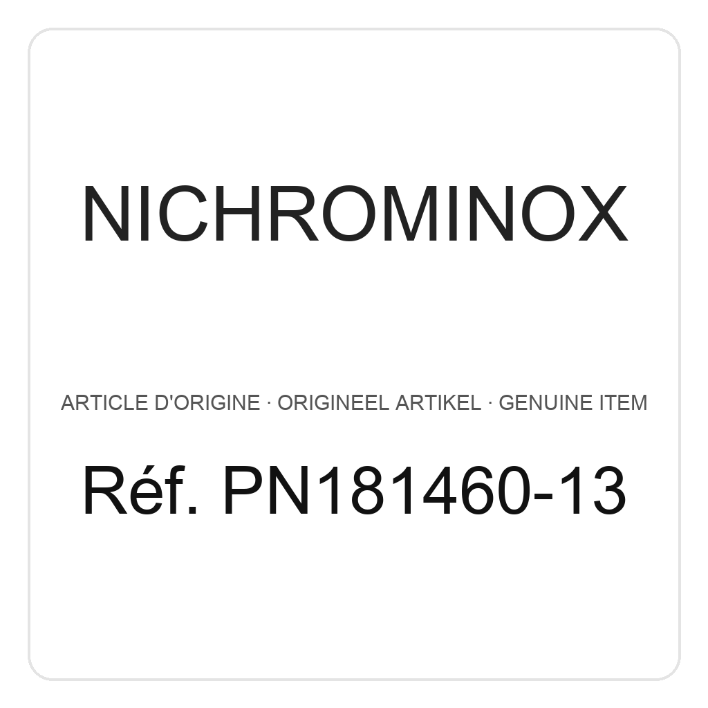 Nichrominox Plateau non Perforé Aluminium - 18 x 14 – réf. PN181460-13