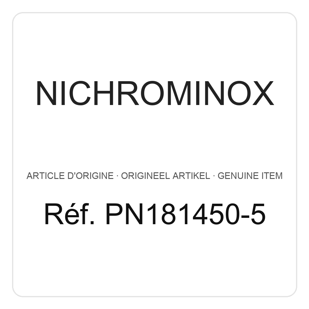 Nichrominox Aluminium Tray non perforated - 28 x 18 – ref. PN181450-5