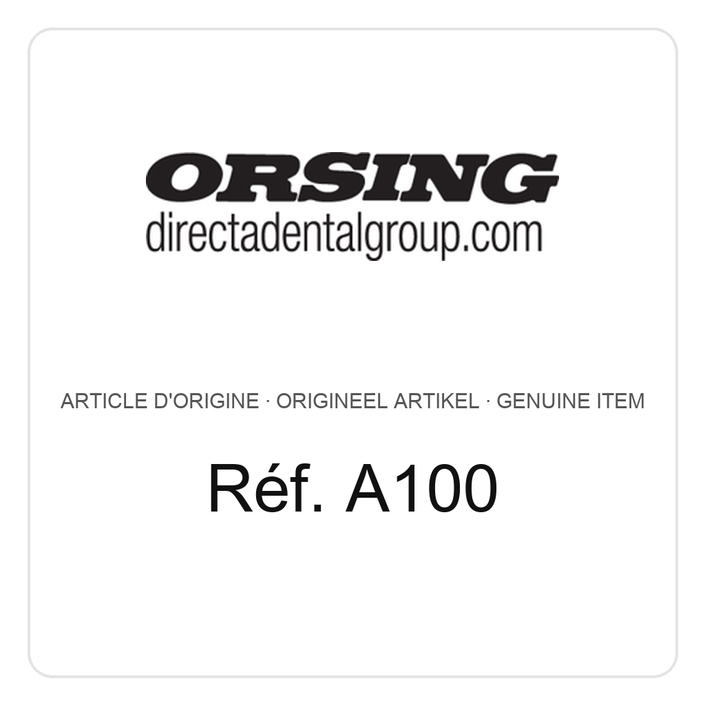 Orsing Angle, pour canule d'aspiration, opaque – réf. A100