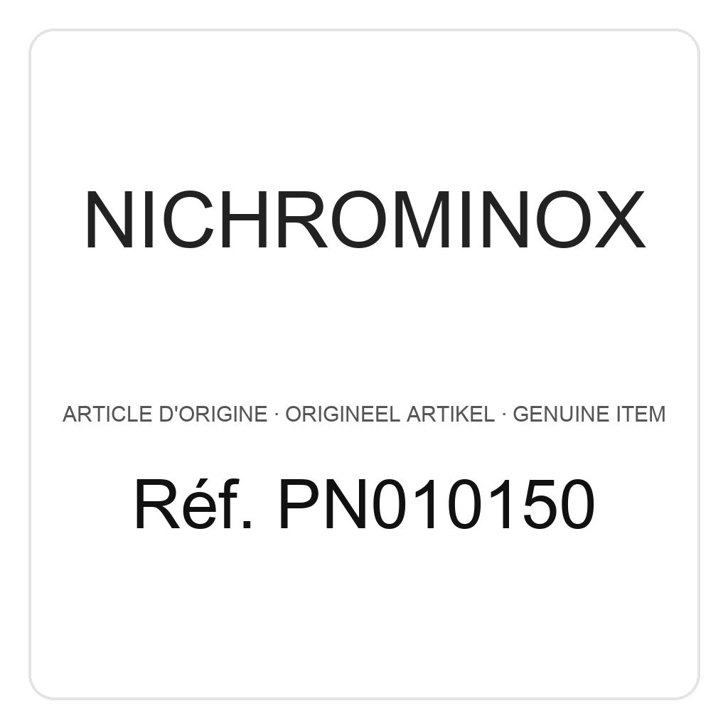 Nichrominox Boog bogen - Dr Duclos - 1 boog met Haken + 1 boog met Openingen – ref. PN010150
