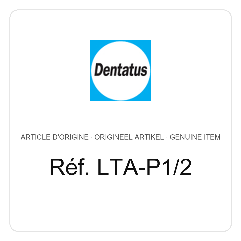 Dentatus Black shank, double sided. Blade thickness 0.1mm, grit = 15 µm – ref. LTA-P1/2
