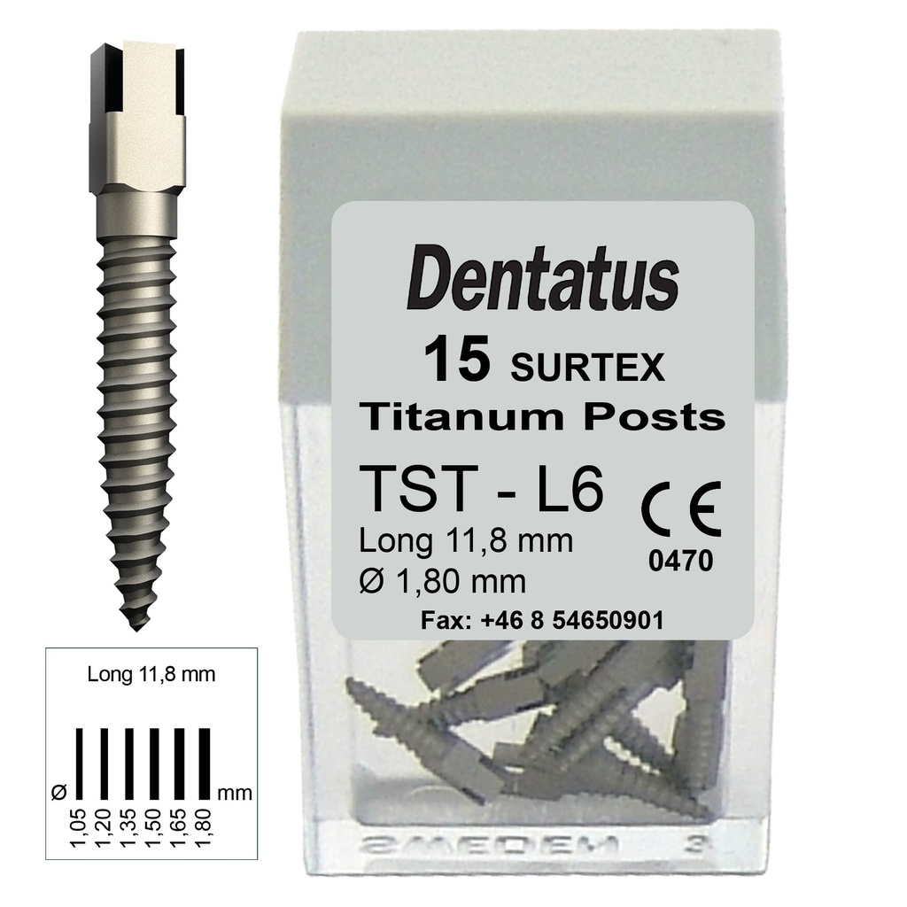 Dentatus Diameter 1.80 mm – ref. TST-L6