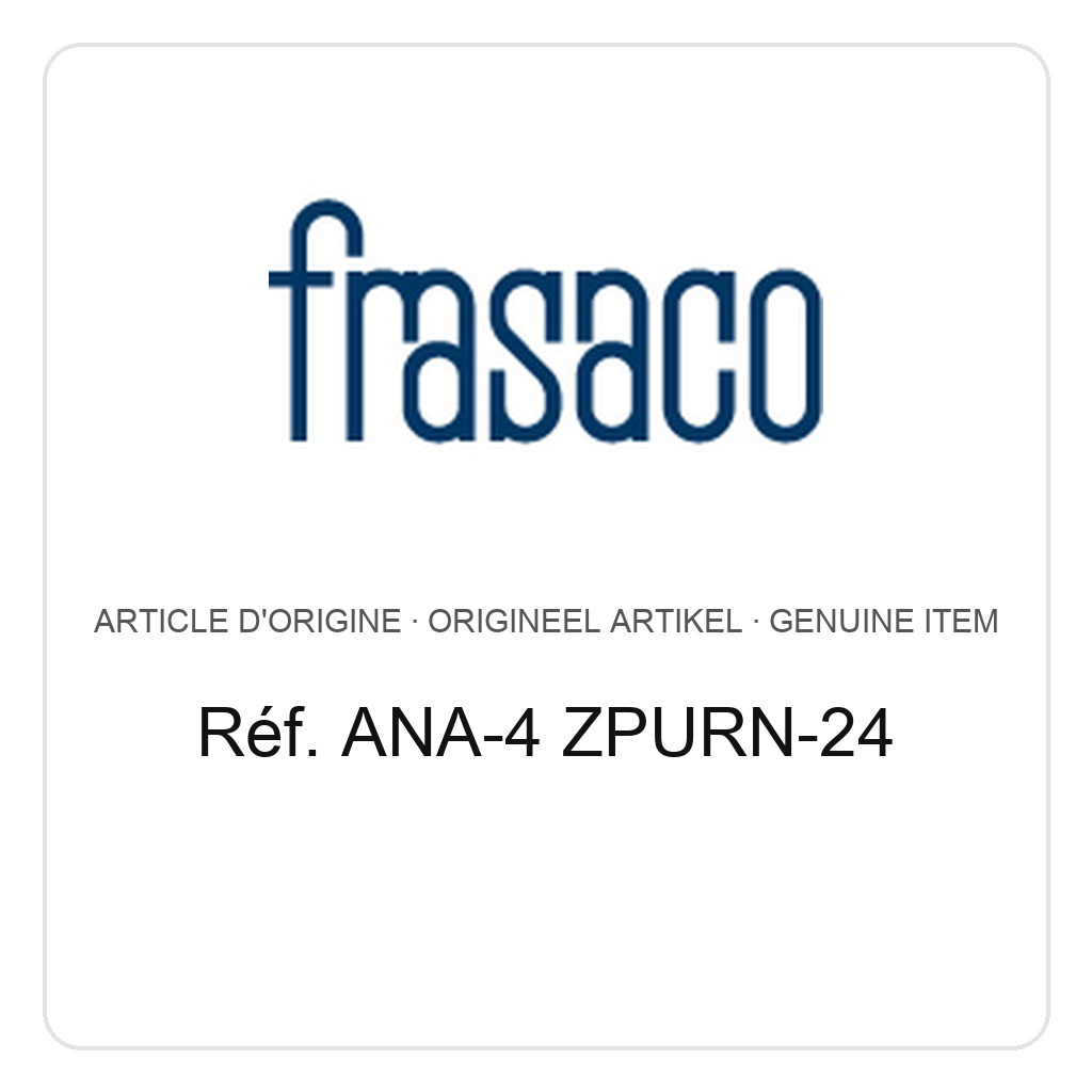 Frasaco Dent endodontique no. 24 avec racine naturelle, capable de rayons X – réf. ANA-4 ZPURN-24