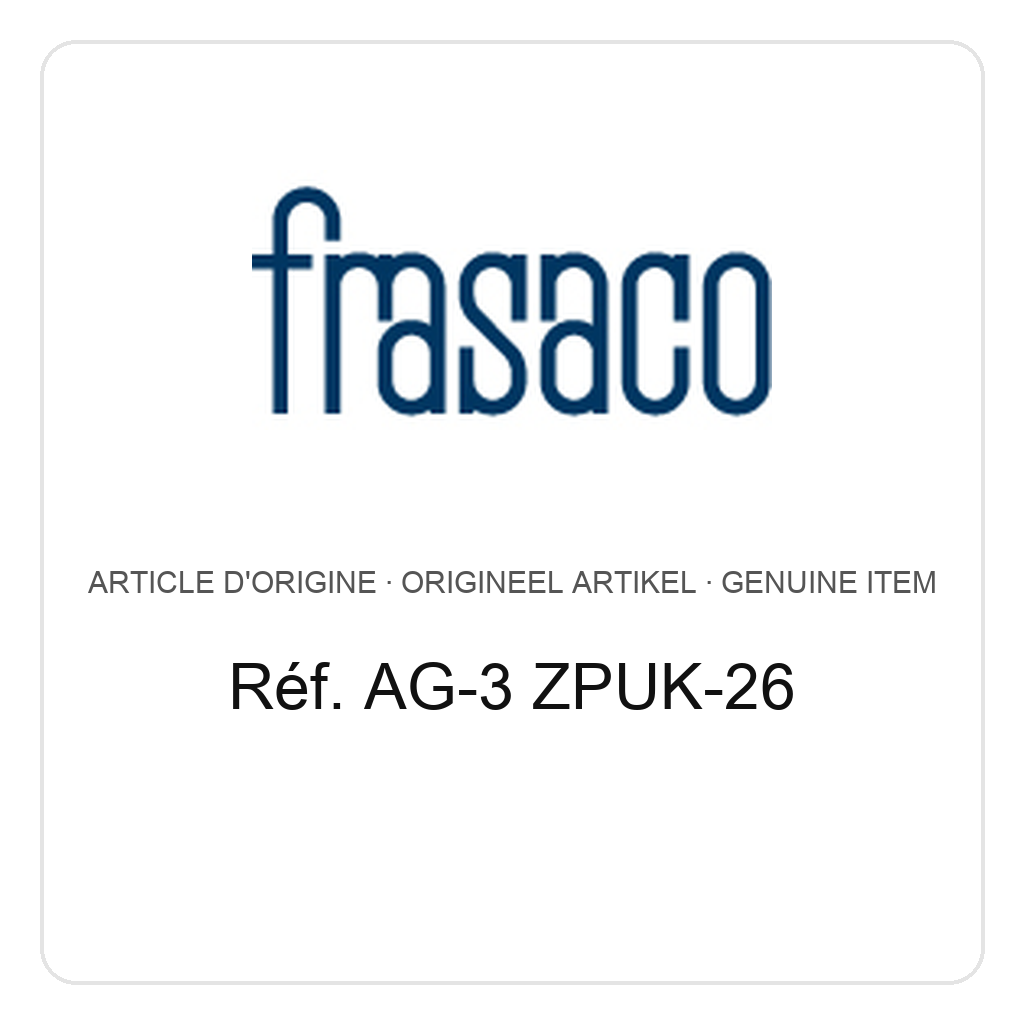 Frasaco Dent endodontique no. 26, transparente – réf. AG-3 ZPUK-26