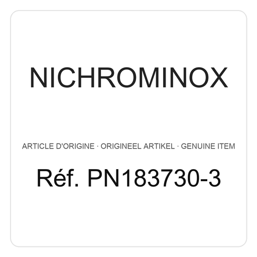 [PN183730-3] Nichrominox Easy Tray Ortho 18x14 cm - 2 instrumenten + golven – ref. PN183730-3
