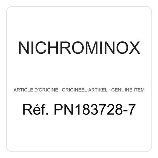 [PN183728-7] Nichrominox Easy Tray Ortho 18x9 cm - golven – ref. PN183728-7