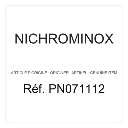 [PN071112] Nichrominox Lappen Wundhaken 12 mm - Dr FREIDEL - Einheit – Ref. PN071112