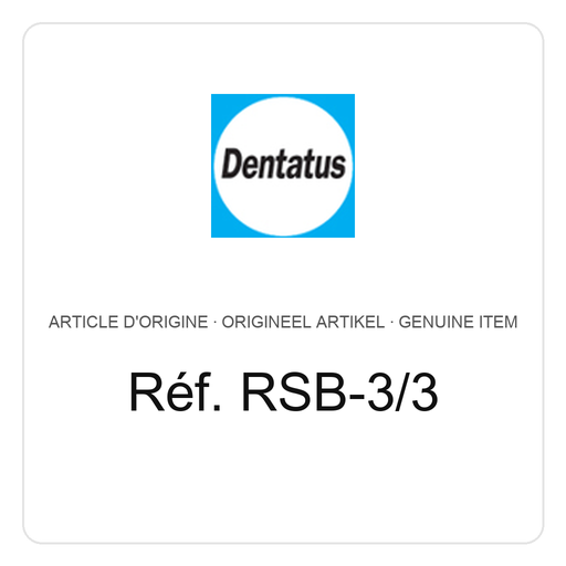 [RSB-3/3] Dentatus (#3) 3 extra klein, diameter 1.35 mm – ref. RSB-3/3