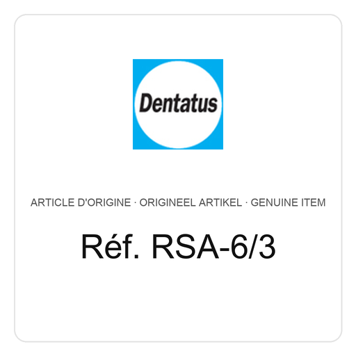 [RSA-6/3] Dentatus (#6) 3 Large, Diameter 1.80 mm – ref. RSA-6/3