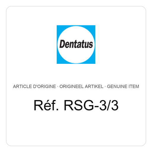 [RSG-3/3] Dentatus (#3) 3 extra klein, diameter 1.35 mm – ref. RSG-3/3