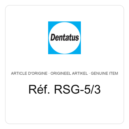 [RSG-5/3] Dentatus (#5) 3 medium, diameter 1.65 mm – ref. RSG-5/3