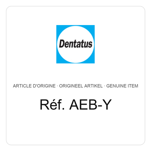 [AEB-Y] Dentatus bride de blocage pour fourchette d'occlusion avec vis de réglage antérieure – réf. AEB-Y