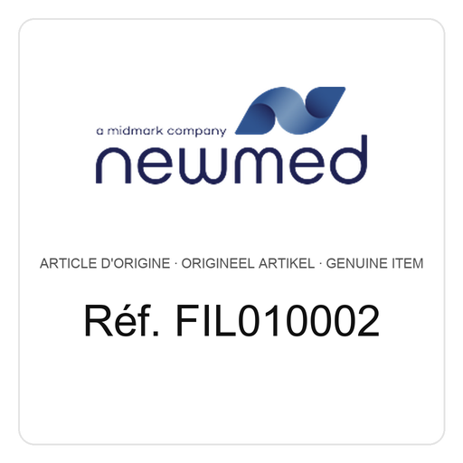 [FIL010002] Newmed Filtre en acier inoxydable 8X24 – réf. FIL010002