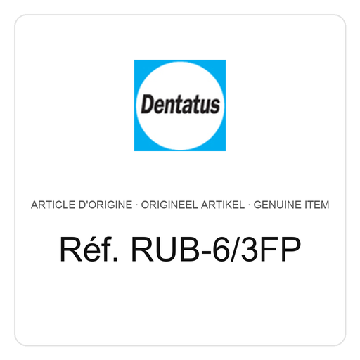 [RUB-6/3FP] Dentatus (#6) 3 Large, Diameter 1.80 mm – ref. RUB-6/3FP