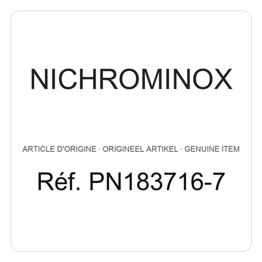 [PN183716-7] Nichrominox Silicone navulling voor Easy Tray 21x18 - 15 instrumenten + plat strip – ref. PN183716-7
