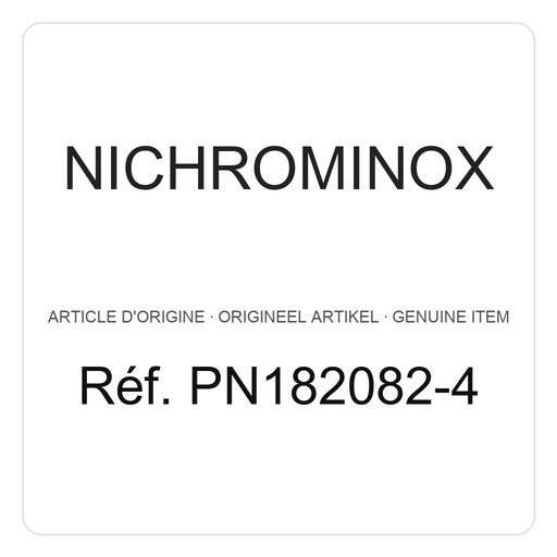 [PN182082-4] Nichrominox Silicone navulling voor roestvrij staal Cassette 18x20 - 8 instrumenten + vrije ruimte – ref. PN182082-4