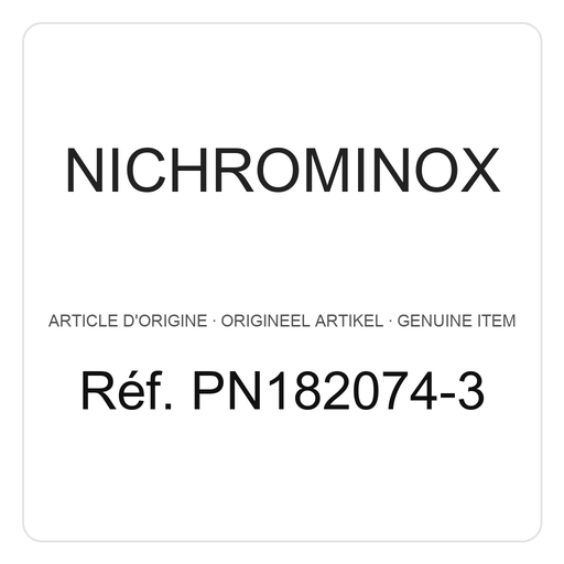 [PN182074-3] Nichrominox Silikon Nachfüllung für Edelstahl Kassette 27x17 & 28x18 - 10 Instrumente + freier Platz – Ref. PN182074-3