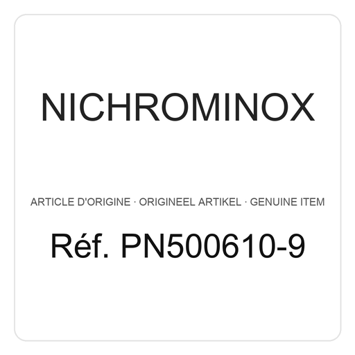 [PN500610-9] Nichrominox Tubes silicone ø 3,5 à 5 mm - lot de 6 – réf. PN500610-9