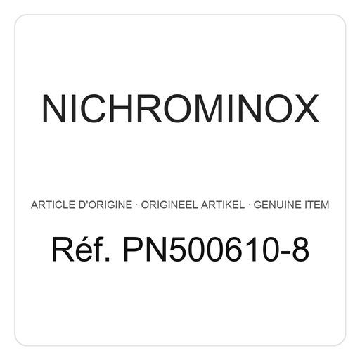 [PN500610-8] Nichrominox Silicone tubes ø 3,5 to 5 mm - set of 6 – ref. PN500610-8