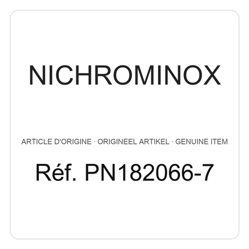 [PN182066-7] Nichrominox roestvrij staal Cassette 18 x 14 - 8 instrumenten – ref. PN182066-7