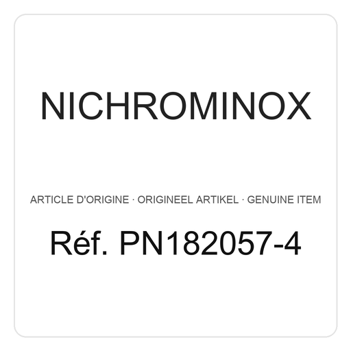 [PN182057-4] Nichrominox roestvrij staal Cassette 18 x 20 - 8 instrumenten + vrije ruimte – ref. PN182057-4