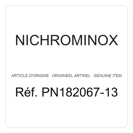 [PN182067-13] Nichrominox roestvrij staal Cassette 27 x 17 - 10 instrumenten + vrije ruimte – ref. PN182067-13