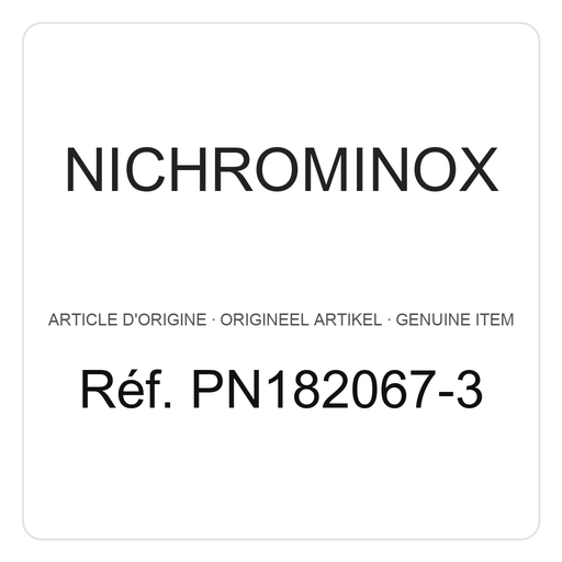 [PN182067-3] Nichrominox roestvrij staal Cassette 27 x 17 - 10 instrumenten + vrije ruimte – ref. PN182067-3