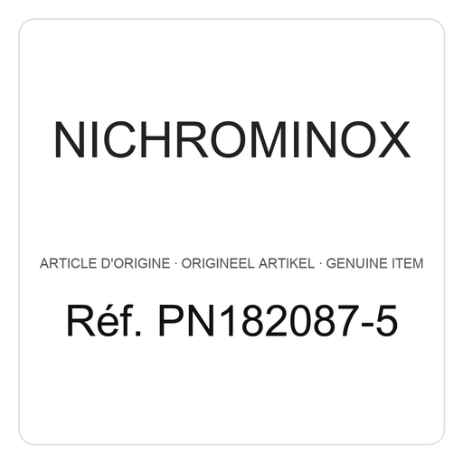 [PN182087-5] Nichrominox roestvrij staal Cassette 28 x 18 - 10 instrumenten + vrije ruimte – ref. PN182087-5