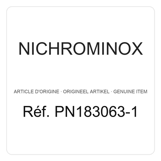 [PN183063-1] Nichrominox Cassette Extra plate Galaxy 18 x 6 - 5 instruments – réf. PN183063-1