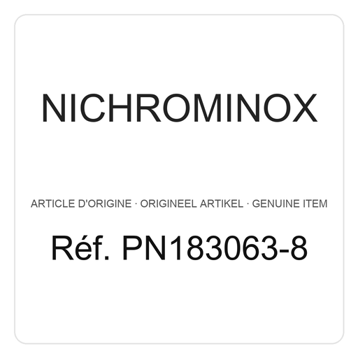 [PN183063-8] Nichrominox Cassette Extra plate Galaxy 18 x 6 - 5 instruments – réf. PN183063-8