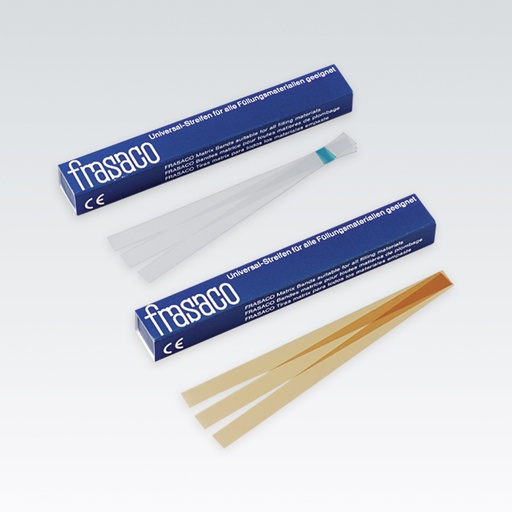 [US-120KE] Frasaco universal strips, straight glass-clear – ref. US-120KE